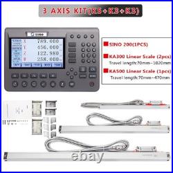 SINO Metal 4 Axis LCD Digital Readout SDS200 DRO Display Kit
