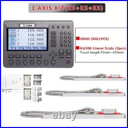 SINO Metal 4 Axis LCD Digital Readout SDS200 DRO Display Kit