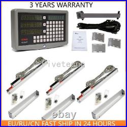 SINO SDS6-3V 3 Axis Digital Readout Metal Casing DRO Kit And 3PCS Linear Scale