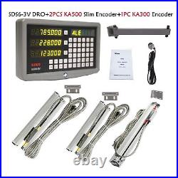 SINO SDS6-3V 3 Axis Digital Readout Metal Casing DRO Kit And 3PCS Linear Scale