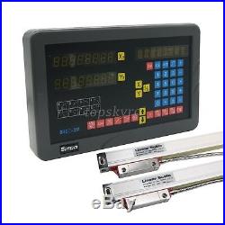 thumbnail image 2 of 2 Axis Digital Readout Dro Kit 250mm 1000mm Linear Glass Scales 2 of 11