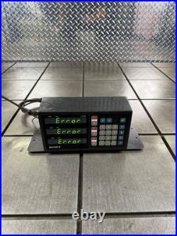 SONY LH33-3S 3 axis DRO Digital Read Out Tested #7490