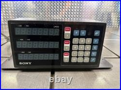 SONY LH33-3S 3 axis DRO Digital Read Out Tested #7490