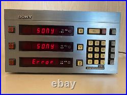 SONY MAGNESCALE LM20 DIGITAL READOUT DRO with Power Cord (Z axis error)