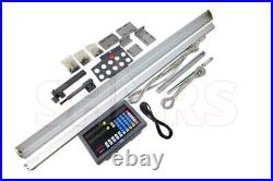Shars. 0002 XYZ 3AXIS DRO DIGITAL READOUT GLASS LINEAR QUILL MILLING PACKAGE R