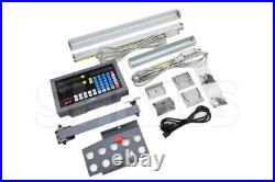 Shars. 0002 XY 2AXIS DRO DIGITAL READOUT GLASS LINEAR MILLING SYSTEM PACKAGE R