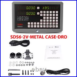 SinoSDS-2V2-axis DRO Digital readout AC110V/220V display and a KA500-0-520 mm1 B