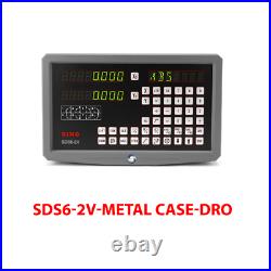 SinoSDS-2V2-axis DRO Digital readout AC110V/220V display and a KA500-0-520 mm1 B