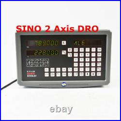 Sino 2 Axis Digital Readout Dro Kit For MILL Milling Machine With Linear Scales