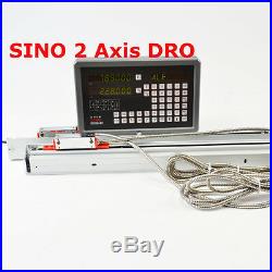 Sino 2 Axis Digital Readout Dro Linear Glass Scale Encoder For MILL Milling