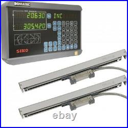 Sino 2 Axis Digital Readout Kit with 5µm MK300 Scales FREE DELIVERY