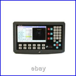 Sino Big LCD DRO Digital Readout and Linear Scale 3pcs 120-1020mm Encoder 5? M