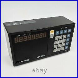 Sony LH51-1 Single Axis Digital Display Readout Unit milling