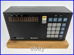 Sony LH51-1 Single Axis Digital Display Readout Unit with Cables milling