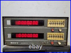 Sony Magnescale LF-200 Digital Position Readout 2 axis DRO Works bright