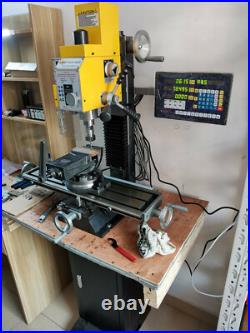 WMD25V 750W Multi-function Drilling Milling Machine +3-Axis Readout system 220V