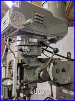 Xyz 1500 Turret Milling Machine Varispeed Head Digital Readout Powered X-axis