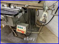Xyz 1500 Turret Milling Machine Varispeed Head Digital Readout Powered X-axis