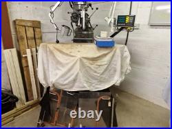 Xyz 1500 Turret Milling Machine Varispeed Head Digital Readout Powered X-axis