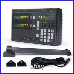 YAK-212 2 Axis DRO Digital Readout Display Lathe Mill Grinder 0.1? M