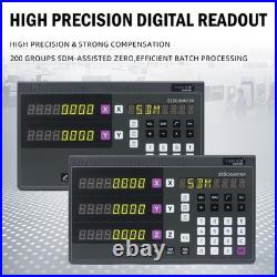 YAK-212 2 Axis DRO Digital Readout Display Lathe Mill Grinder 0.1? M